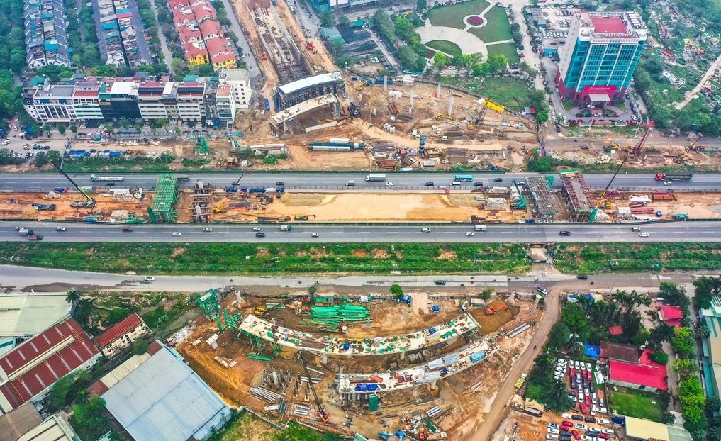 Vành đai 3,5 và Đại lộ Thăng Long - tuyến đường huyết mạch kết nối những nhịp cầu hiện thực hóa tầm nhìn “Hướng Đông - Tỏa Tây”. Nguồn ảnh: Internet.
